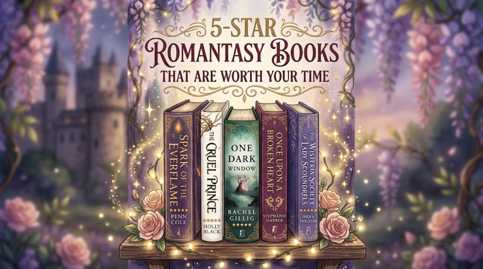 What are 5-star romantasy books that are worth your time?