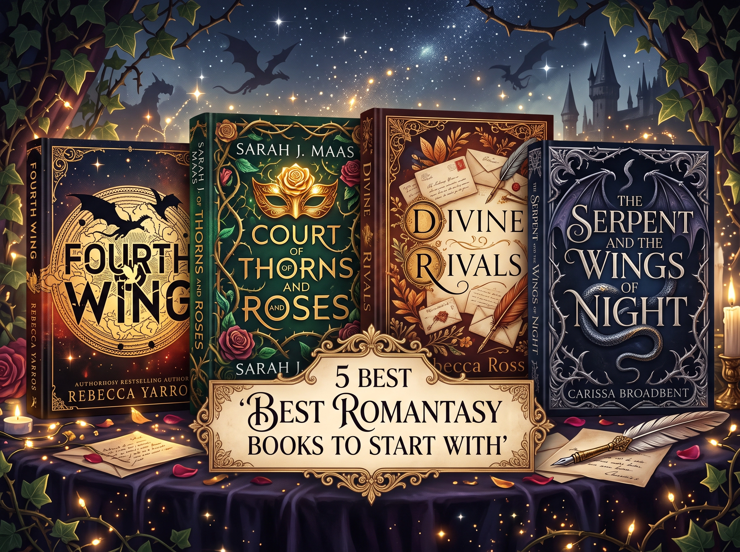 What is the best romantasy book to start with?